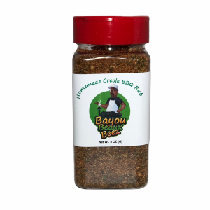Bayou Beaux Beez Homemade Creole BBQ Rub – 12oz.