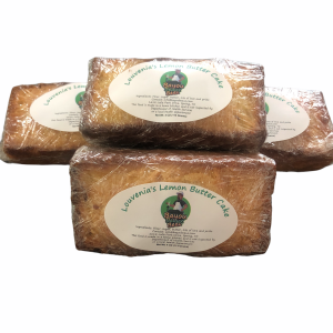 Louvenia’s Lemon Butter Cake – Whole Cake (local Houston and surrounding areas delivery only)