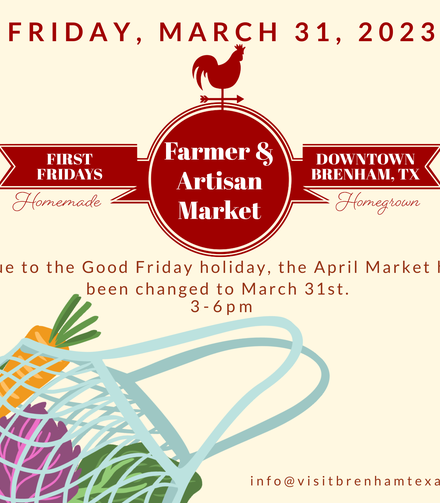 Brenham’s Artisan and Farmers Market