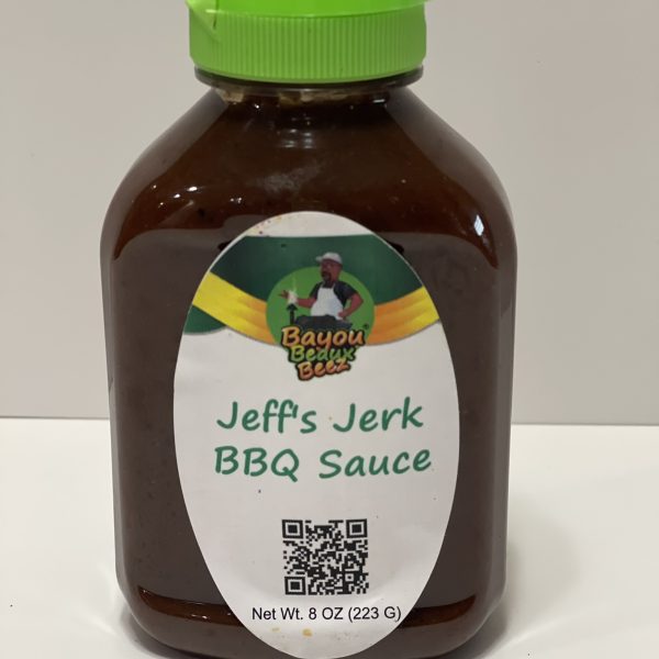 Jeff’s Jerk Homemade BBQ Sauce – 8oz