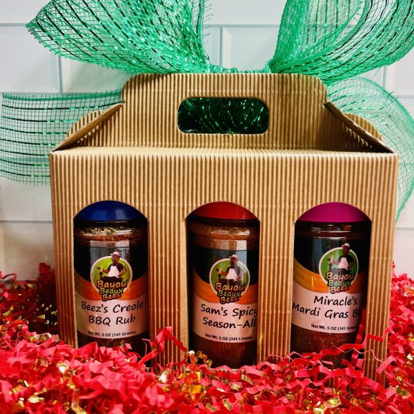 Bayou Beaux Beez Holiday Seasoning Gift Box