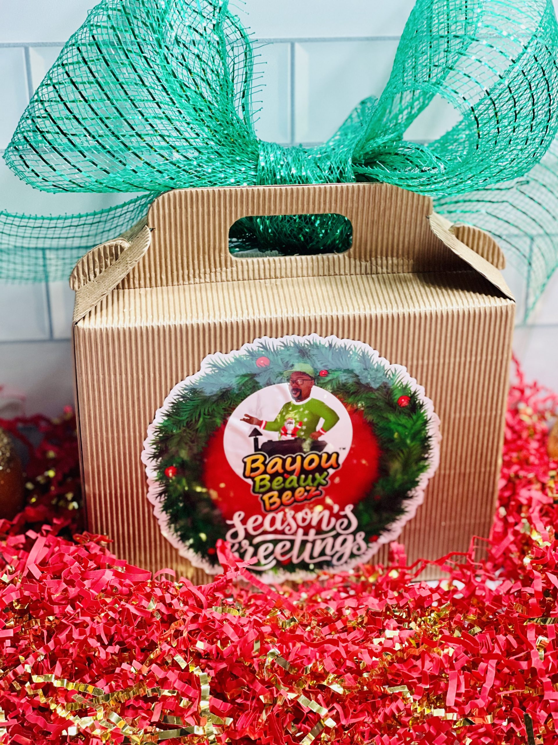 Bayou Beaux Beez Holiday Seasoning Gift Box - Bayou Beaux
