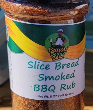 Slice Bread Smoked BBQ Rub – 5oz. Slice Bread Smoked BBQ Rub – 5oz.