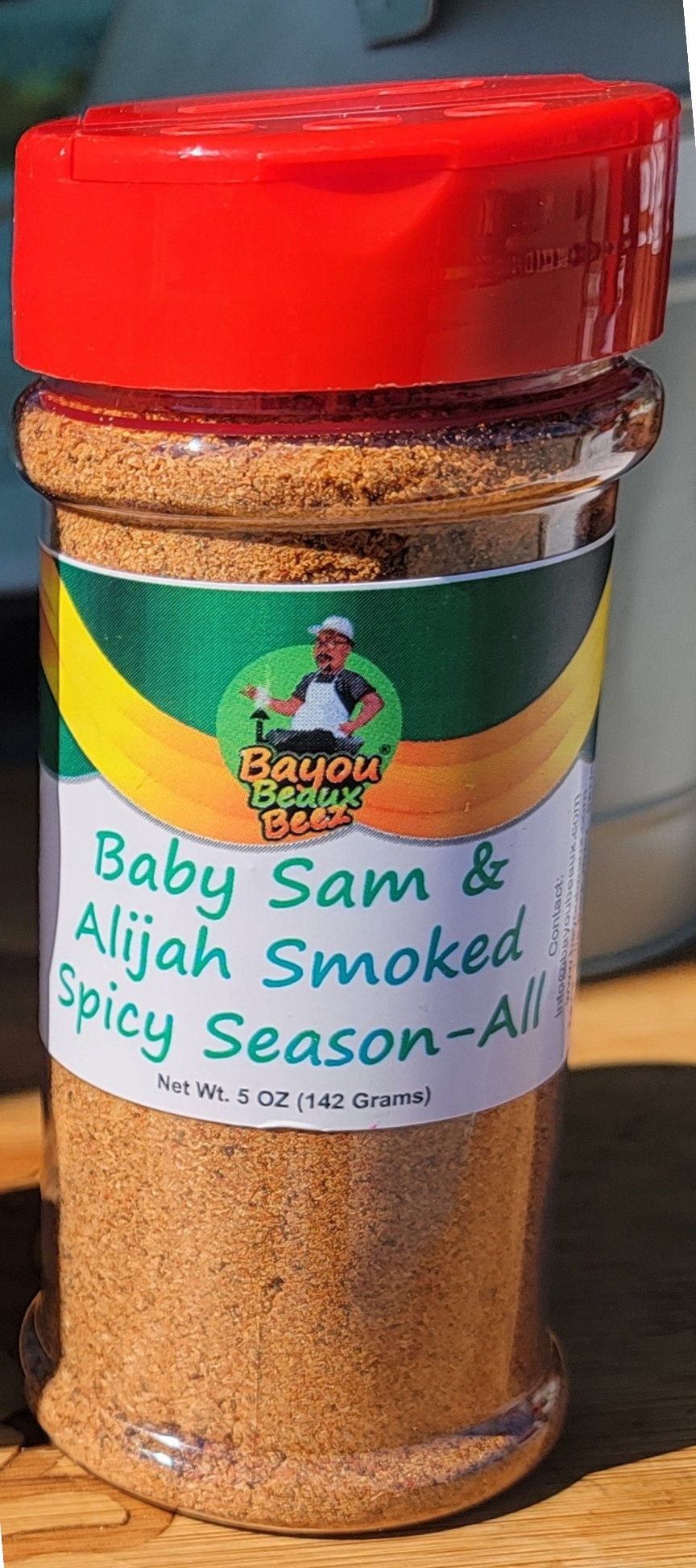 Baby Sam and Alijah Smoked Spicy Season-All - 5oz
